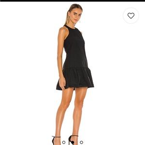 Amanda Uprichard black mini dress